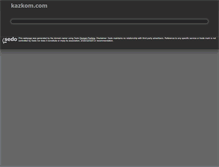 Tablet Screenshot of kazkom.com